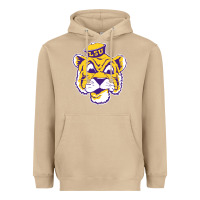 Mushroom Vintage Louisiana State Tiger Mascot Heavyweight Hoodie - Craftify