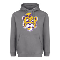 Storm Vintage Louisiana State Tiger Mascot Heavyweight Hoodie - Craftify