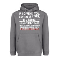 Storm If I Offend You Cry Me A River Funny Saying Sarcastic Heavyweight Hoodie - Craftify