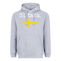 Heather Grey Swedish Beer Please Ol Tack Heavyweight Hoodie - Craftify