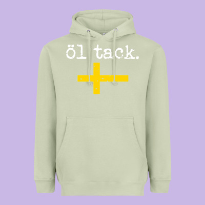 Swedish Beer Please Ol Tack Heavyweight Hoodie Designed By Craftify