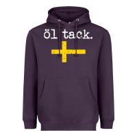 Plum Swedish Beer Please Ol Tack Heavyweight Hoodie - Craftify