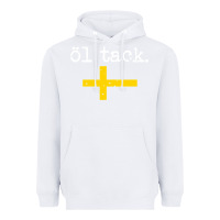 White Swedish Beer Please Ol Tack Heavyweight Hoodie - Craftify