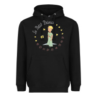 Black The Little Prince Heavyweight Hoodie - Craftify