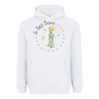 White The Little Prince Heavyweight Hoodie - Craftify