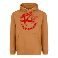 Meerkat red rocker music Heavyweight Hoodie - Craftify