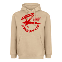 Mushroom red rocker music Heavyweight Hoodie - Craftify