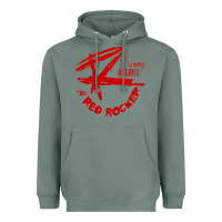 Sage red rocker music Heavyweight Hoodie - Craftify