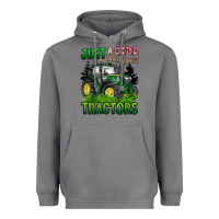 Storm just a girl who loves tractors Heavyweight Hoodie - BarkalooDesign