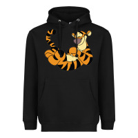 Black tigger Heavyweight Hoodie - Craftify