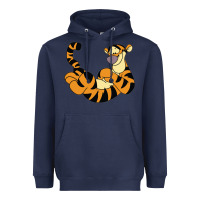 Navy tigger Heavyweight Hoodie - Craftify