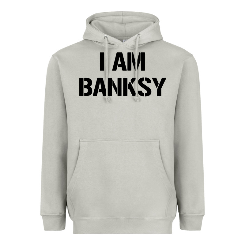 I Am Banksy Heavyweight Hoodie by Craftify | Teevron