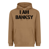 Toasted Coconut i am banksy Heavyweight Hoodie - Craftify
