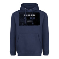 Navy De La Soul Cassette Tape Heavyweight Hoodie - Craftify
