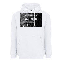 White De La Soul Cassette Tape Heavyweight Hoodie - Craftify