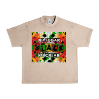 French Oak no sugar no cream black tumbler Urban Heavy Tee - CowGirlArtShop