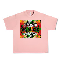 Salmon no sugar no cream black tumbler Urban Heavy Tee - CowGirlArtShop
