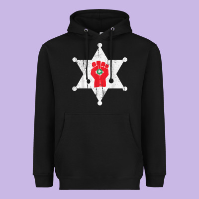 Gonzos Sheriff Hunters S Thompson Heavyweight Hoodie Designed By Craftify