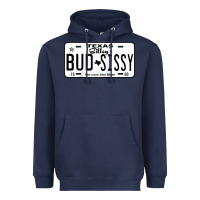 Navy country love gilley's bud n sissy texas cowboy license gift raglan bas Heavyweight Hoodie - Craftify