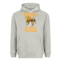Moon Dust bee beekeeper if i run you run bumble bee humour 449 hive beekeeping Heavyweight Hoodie - Craftify