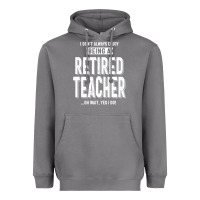 Storm Retired Teacher Heavyweight Hoodie - Craftify