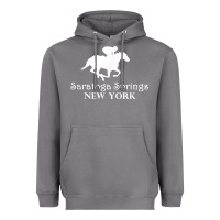 Storm Saratoga Springs New York Horse Racing Jockey Heavyweight Hoodie - Craftify