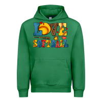 Emerald love softball Urban Hoodie - AdoDesignShop