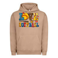 Pigment Burro love softball Urban Hoodie - AdoDesignShop