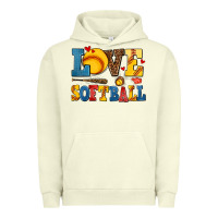 Love Softball Urban Hoodie | Teevron