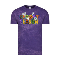 Cloud Purple spooky season Vintage Tee - CowGirlArtShop