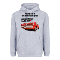 Heather Grey AMC AMX Heavyweight Hoodie - Craftify