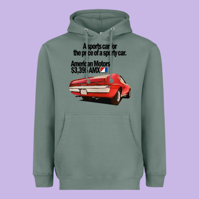 Amc Amx Heavyweight Hoodie Designed By Craftify