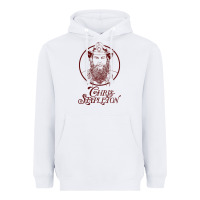 White order #1701 Heavyweight Hoodie - InspiraDesign