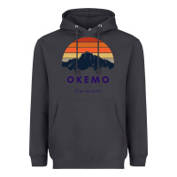 Smoke Okemo Vermont Skiing Snowboarding Hikers Gifts for VT Travel Heavyweight Hoodie - InspiraDesign