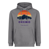 Storm Okemo Vermont Skiing Snowboarding Hikers Gifts for VT Travel Heavyweight Hoodie - InspiraDesign