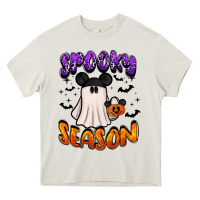 Cream spooky season Heavy Core Tee - BarkalooDesign