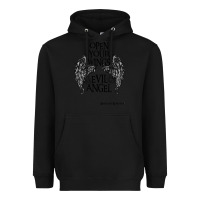 Black BREAKING BENJAMIN Heavyweight Hoodie - InspiraDesign