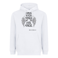 White BREAKING BENJAMIN Heavyweight Hoodie - InspiraDesign