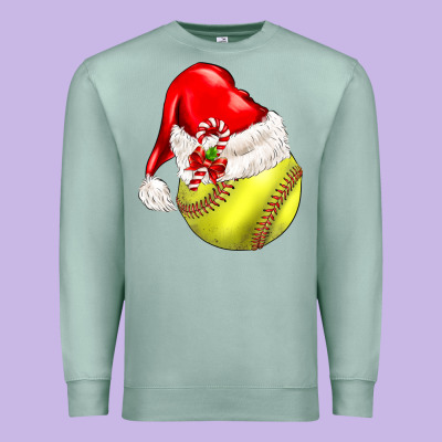Christmas Sports Premium Sweatshirt Designed By Barkaloodesign