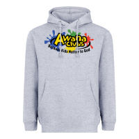 Heather Grey vintage awana clubs Heavyweight Hoodie - InspiraDesign