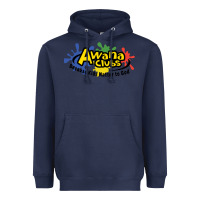 Navy vintage awana clubs Heavyweight Hoodie - InspiraDesign