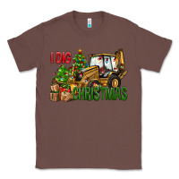Chestnut I dig Christmas Classic Tee - NancyCooperArtShop