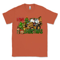 Copper I dig Christmas Classic Tee - NancyCooperArtShop