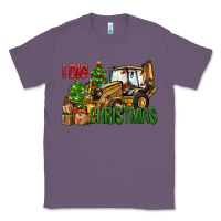 Lavender I dig Christmas Classic Tee - NancyCooperArtShop