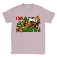 Lilac I dig Christmas Classic Tee - NancyCooperArtShop