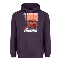 Plum the shining overlook ad t shirt Heavyweight Hoodie - InspiraDesign