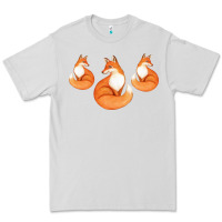 Dove Grey Three Little Foxes IN Fox Family I Gift Premium Tee - Bettercallsaul