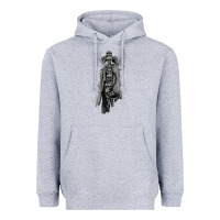 Heather Grey hunt showdown traitor's moon sweatshirt Heavyweight Hoodie - InspiraDesign