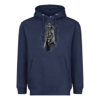 Navy hunt showdown traitor's moon sweatshirt Heavyweight Hoodie - InspiraDesign