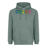 Sage Jerrys Designer Bears Heavyweight Hoodie - InspiraDesign